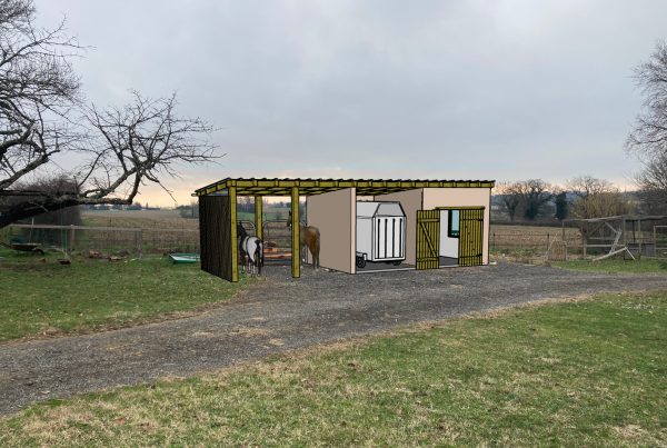 Abri à chevaux